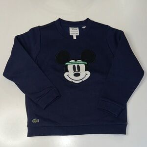 Disney Lacoste tennis Mickey sweatshirt size 6